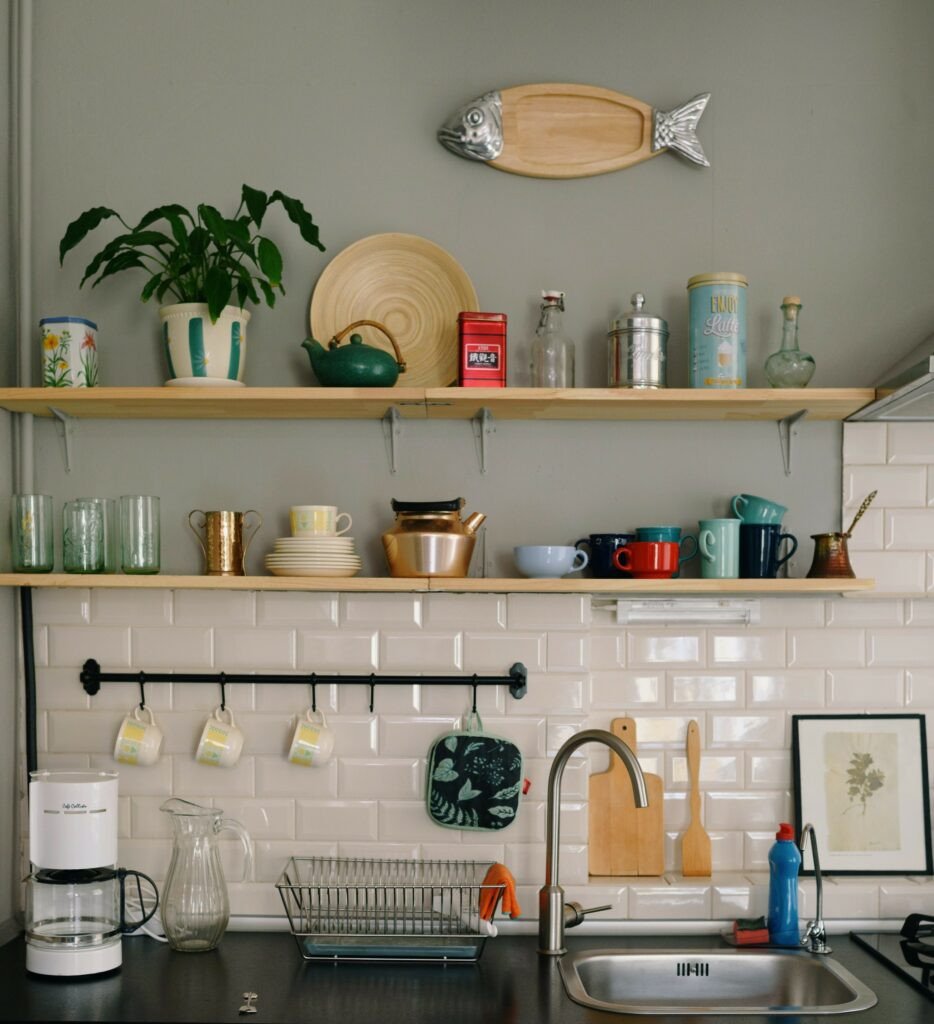11 Kreative Ideen Für Die Küchen-Wanddeko - Kunstloft